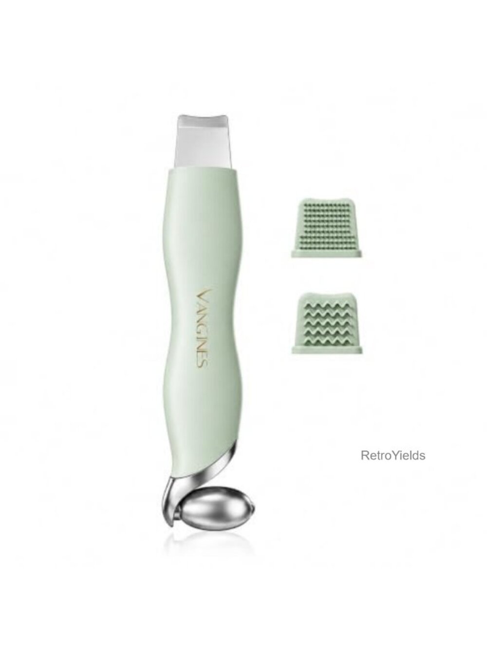 Manual Blackhead Remover Tool with Ice Roller & Stainless Steel Scraper